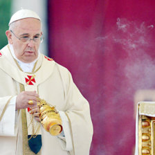 PONTFICE. El Papa llam a la reflexin en ocasin del da de San Jos Obrero.