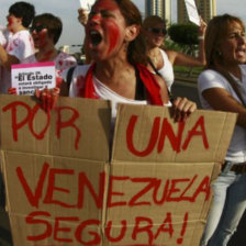 INDIGNACIÓN. La población civil vive cada día los efectos de la falta de seguridad en las calles de Venezuela.