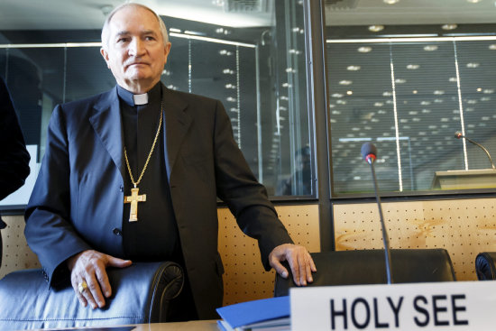 DELEGADO. El arzobispo Silvano M. Tomasi, representante del Vaticano ante Naciones Unidas.