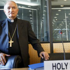 DELEGADO. El arzobispo Silvano M. Tomasi, representante del Vaticano ante Naciones Unidas.