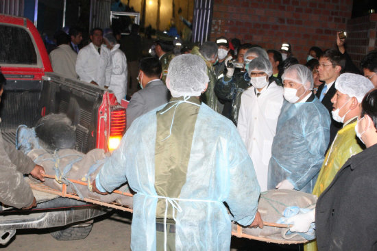 CLAVIJO. El cuerpo supuestamente hallado en Yungas.