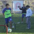 El plantel estudiantil de San Francisco Xavier tuvo una exigente labor fsica en la prctica vespertina de ayer, en la cancha de El Bosquecillo.