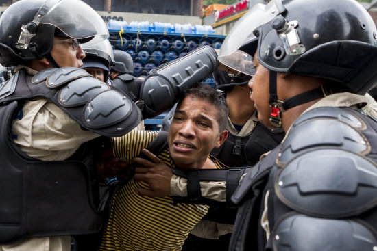 INFORME. HRW denunci que en Venezuela se vulnera el derecho a la protesta.