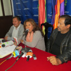 NOTICIA. La asamblesta Wilma Magne (MSM), durante su comparecencia en Sucre.