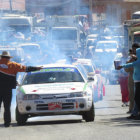 Ayer se desarroll la prueba de clasificacin sobre la carretera que une a Sucre y Yamparez.