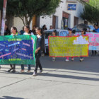 MOVILIZACIN. La caminata realizada ayer por el Da de la Familia.