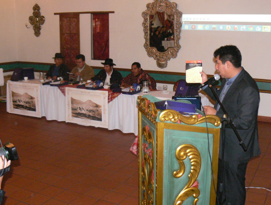 PROGRAMA. La Gobernacin hizo pblicas las actividades de festejo y un paquete informativo que ser entregado a las autoridades.