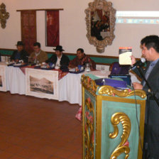 PROGRAMA. La Gobernacin hizo pblicas las actividades de festejo y un paquete informativo que ser entregado a las autoridades.