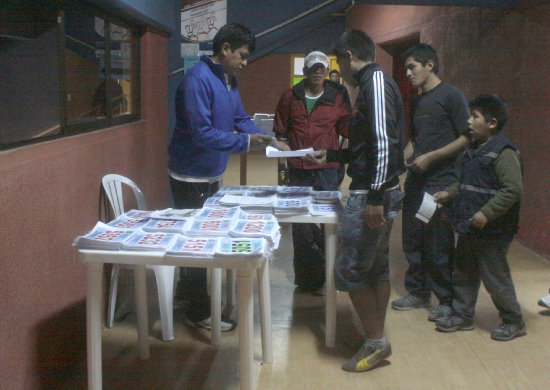 Los participantes se inscribieron durante en el SEDEDE.