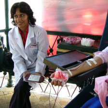 SOLIDARIDAD. La donacin de sangre es un acto que puede salvar muchas vidas.