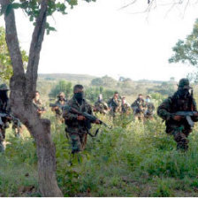 GUERRILLAS. Indgenas de 28 comunidades tuvieron que dejar sus tierras.