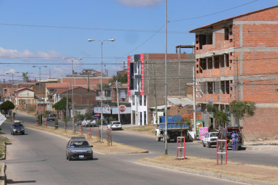 CRECIMIENTO. La zona de El Rollo se encuentra en uno de los polos de mayor crecimiento de la ciudad, pero no cuenta con espacios libres para reas verdes u otros.