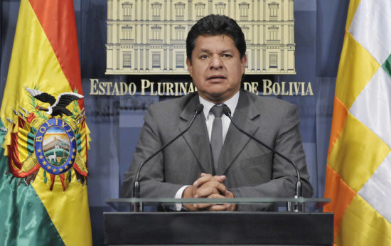 Ministro. Rubn Saavedra.