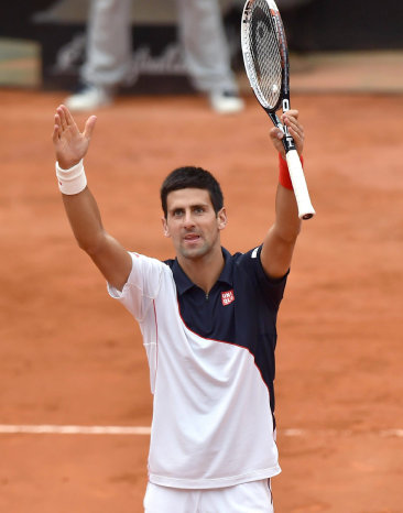 El serbio Novak Djokovic.