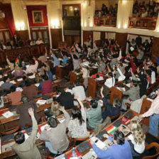 Debate. Una sesin del pleno de la Cmara de Diputados.