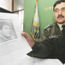 AVASALLAMIENTOS. El subcomandante de la Polica Nacional, Rosalo lvarez.