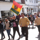 MARCHA. La medida realizada el martes.