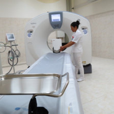 NUEVO. El servicio de tomografa del hospital San Pedro Claver.