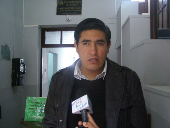 INVESTIGACIN. El fiscal Roberto Ramrez.