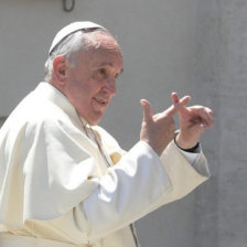 PEREGRINACIN. Francisco lleg a Jordania en la primera escala de su viaje.