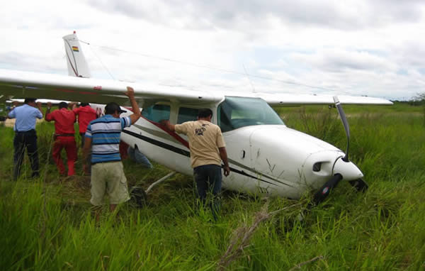 ACCIDENTE. Tres avionetas se precipitaron en los ltimos das. (foto de referencia)