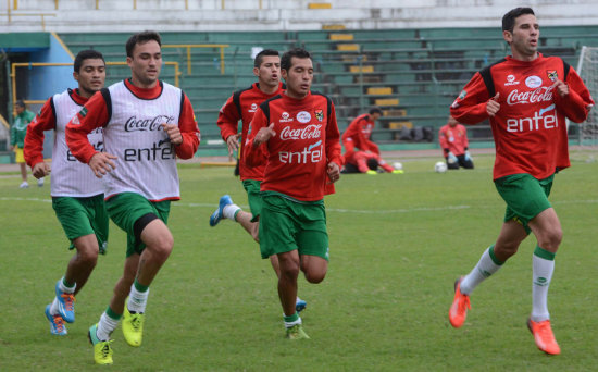 La Seleccin Nacional inici su trabajo ayer, de cara a los amistosos frente a Espaa y Grecia.