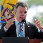 DISCURSO. Juan Manuel Santos anuncia el relanzamiento del Consejo Nacional de Paz.