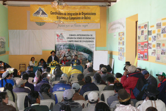 ENCUENTRO. Los productores en la Asamblea Nacional Anual de CIOEC.