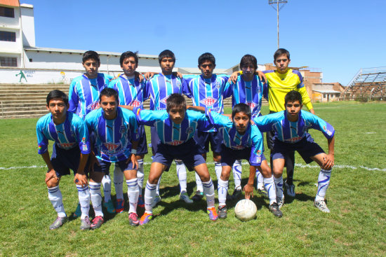 El equipo de Nacional Sucre que jug la primera fase de la Copa Federacin.