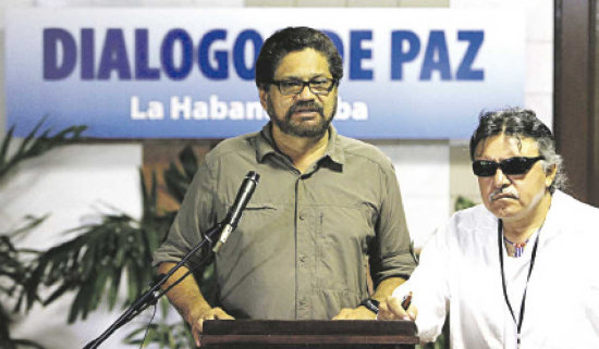 ANUNCIO. El negociador de las FARC en La Habana, 