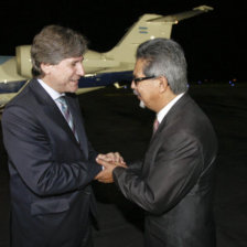 DENUNCIADO. Amado Boudou (i).