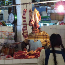 SUCRE. En los mercados de la ciudad hay abastecimiento de carne de res.