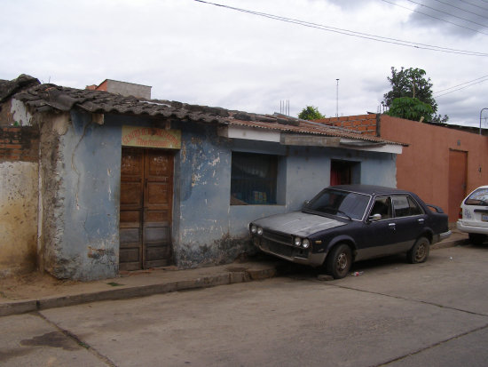 PRECARIA. Una imagen de la carceleta en Monteagudo tomada el ao pasado.