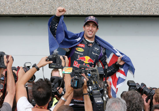 Daniel Ricciardo, de la escudera Red Bull, gan el GP de Canad.