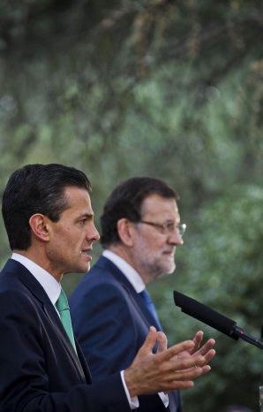 ENTREVISTA. Pea Nieto y Rajoy.