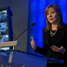 MENSAJE. Mary Barra, ejecutiva.