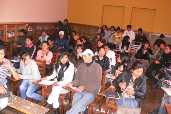 CLASES. Los estudiantes retomaron el avance y las actividades en sus aulas.