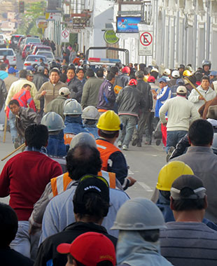 Transporte cerca Sucre pero permite el circuito