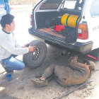 REALIDAD. En la avenida Marcelo Quiroga Santa Cruz, decenas de nios trabajan en talleres.