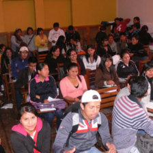 CLASES. Las actividades se retoman en la Escuela Superior de Formacin de Maestros de Sucre.