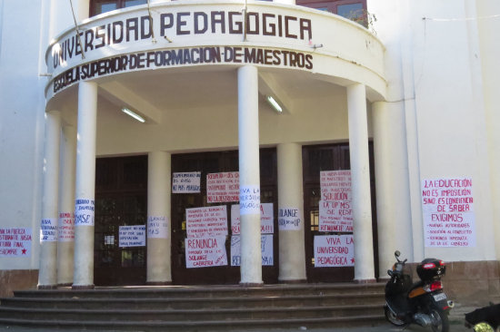 INCERTIDUMBRE. No hay respuestas claras sobre la reapertura del ao acadmico de la ESFM 