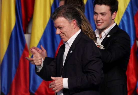 REELEGIDO. Juan Manuel Santos abri las puertas a los partidos de izquierda.