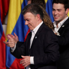 REELEGIDO. Juan Manuel Santos abri las puertas a los partidos de izquierda.