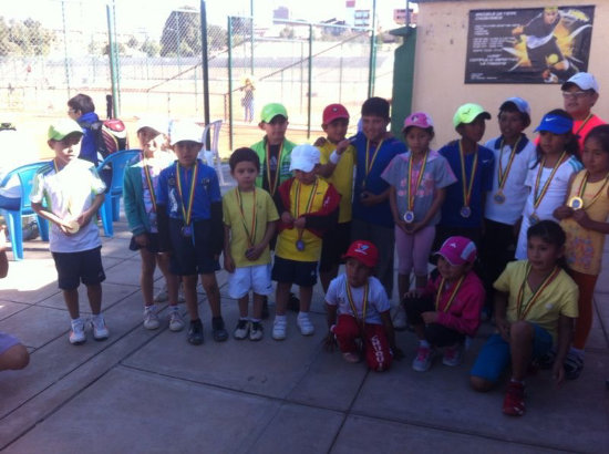 Los ganadores del torneo preparatorio del fin de semana.