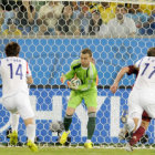 El arquero ruso Igor Akinfeev durante el partido ante Corea del Sur.