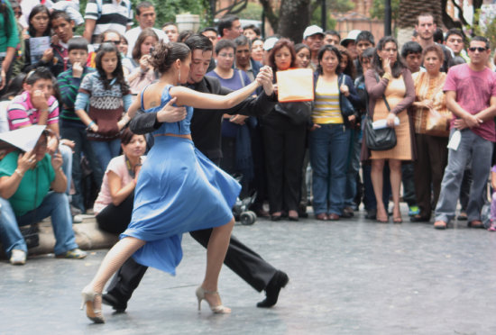 COREGRAFA. Una representacin de danza durante el FIC de 2012.