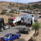 MEDIDA. Los transportistas dejaron de llevar cemento fancesa al interior del pas durante 12 das continuos.