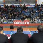 ASAMBLEA. La asamblea extraordinaria de Cotes en el Coliseo Universitario, anoche.