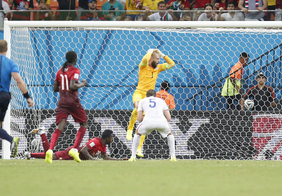 La jugada del ltimo gol portugus que le permite respirar a la espera de la ltima fecha del grupo G.