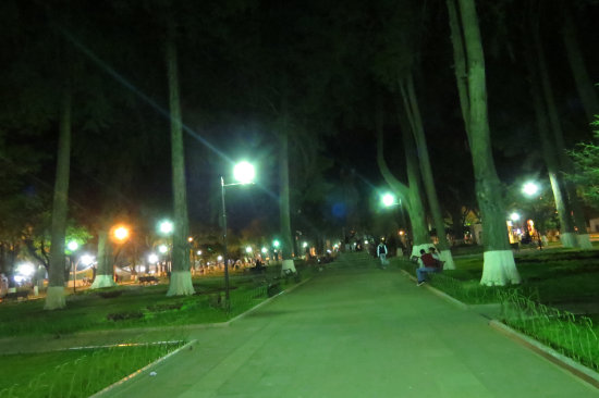 RECREACIN. El principal centro de esparcimiento de la ciudad es el parque Simn Bolvar, pero hace tiempo que se volvi inseguro, en especial en horas de la noche.